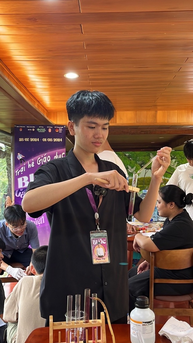 Phúc Thọ tại Bước Summercamp